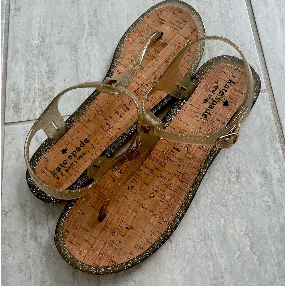 Kate Spade Glitter Thong Sandal